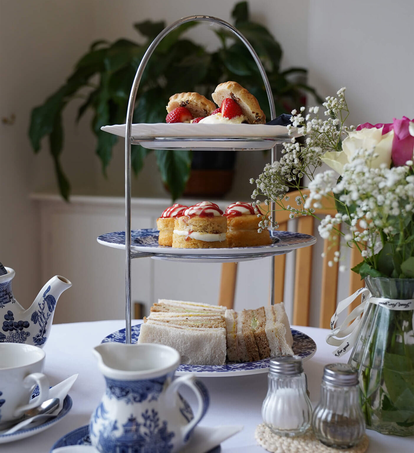 Afternoon tea at Audit Care